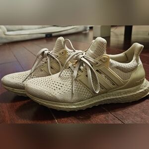 Adidas Ultra Boost Beige Running Shoes
